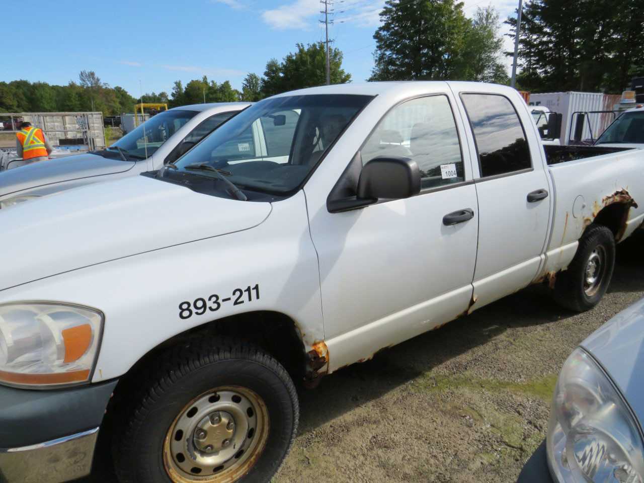 2006 DODGE RAM 1500 4X4 PICKUP TRUCK - HYDRO EXCAVATOR TRUCKS