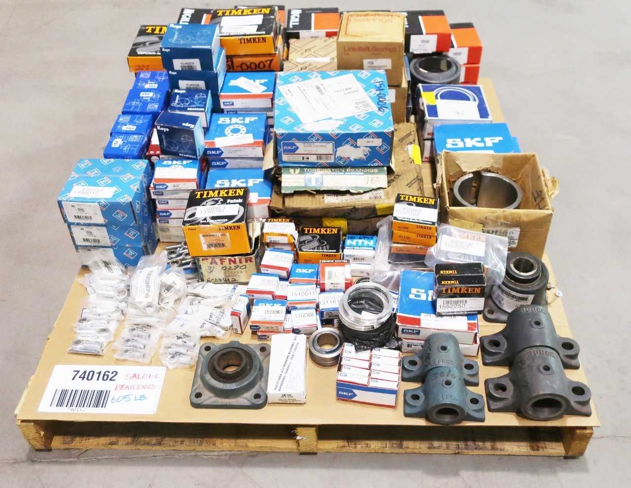 1 PALLET OF ASSORTED BEARINGS - BEARINGS 1 PALLET OF ASSORTED BEARINGS - BEARINGS
