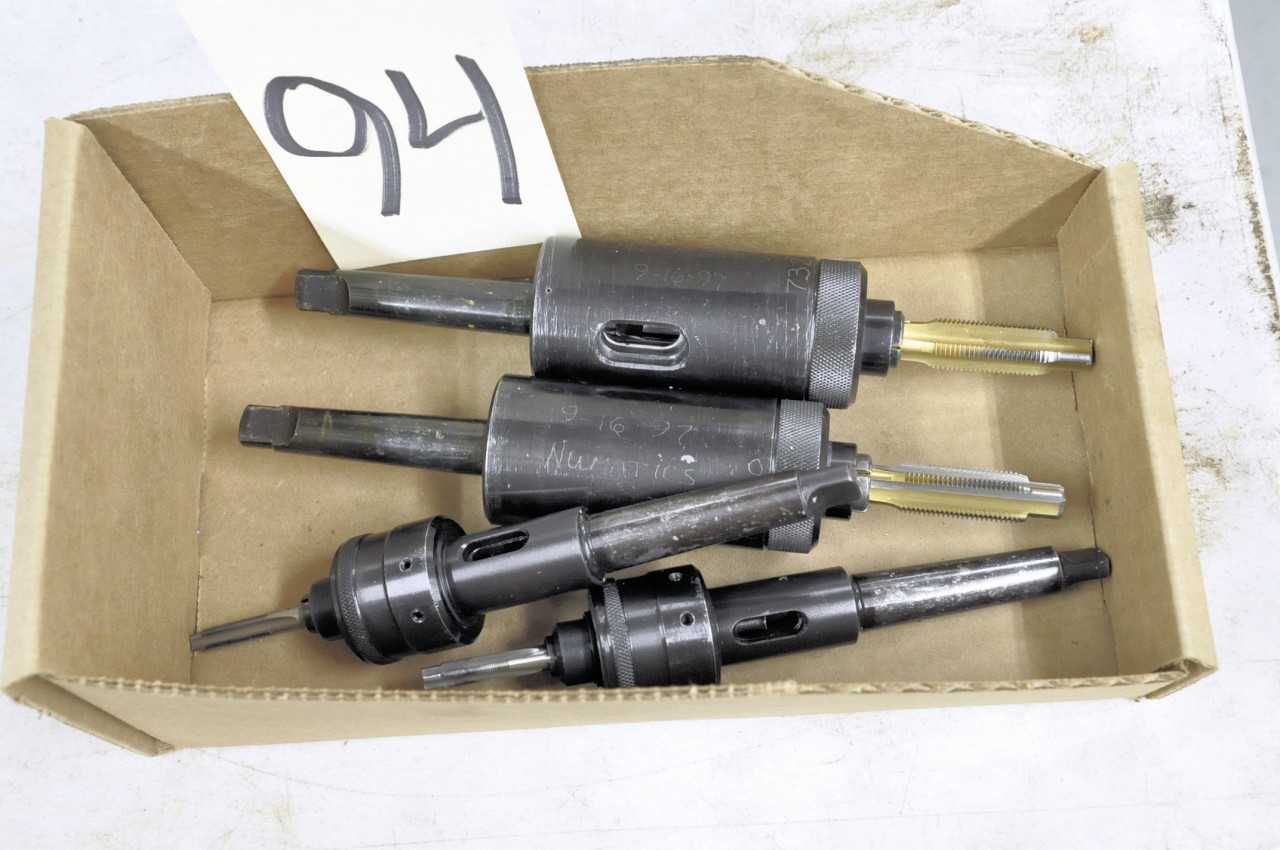 Lot-(4) Tap Holders in (1) Box - ELECTRIC POWER TOOLS