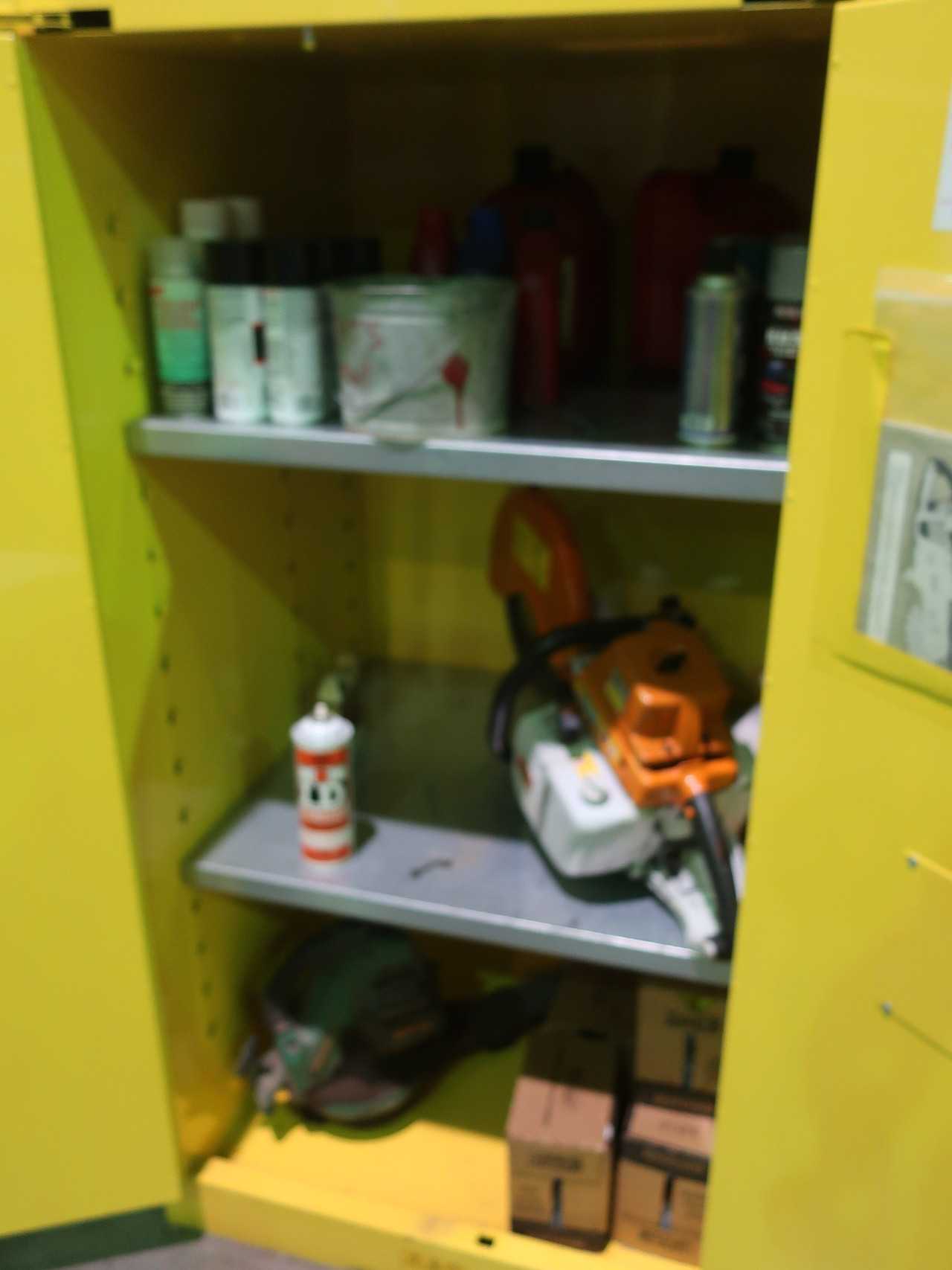 60 gal flammable liquid storage cabinet, no contents - TOOL STORAGE