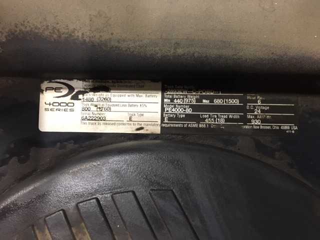 2005 Crown PE4000-80 double rider pallet jack, Lemoyne, PA - MANUAL PALLET JACKS