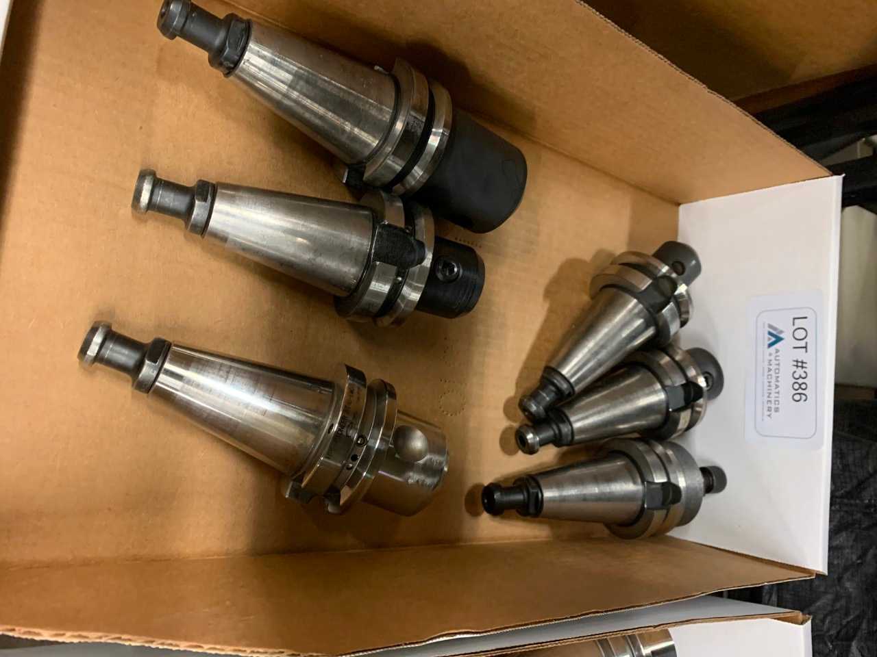(6) BT 40 Toolholders - ELECTRIC POWER TOOLS