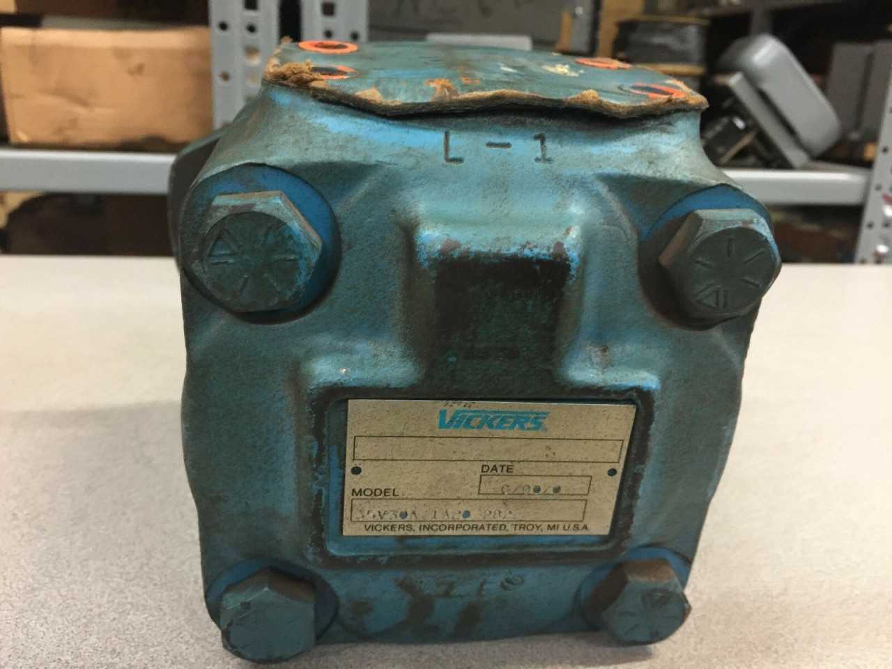 VICKERS HYDRAULIC PUMP 35V30A 1A20 282 - HYDRAULIC PUMP