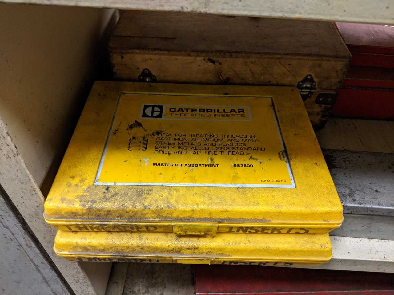 Shelf of Stud Extraction and Thread Repair Kits - ELECTRIC POWER TOOLS