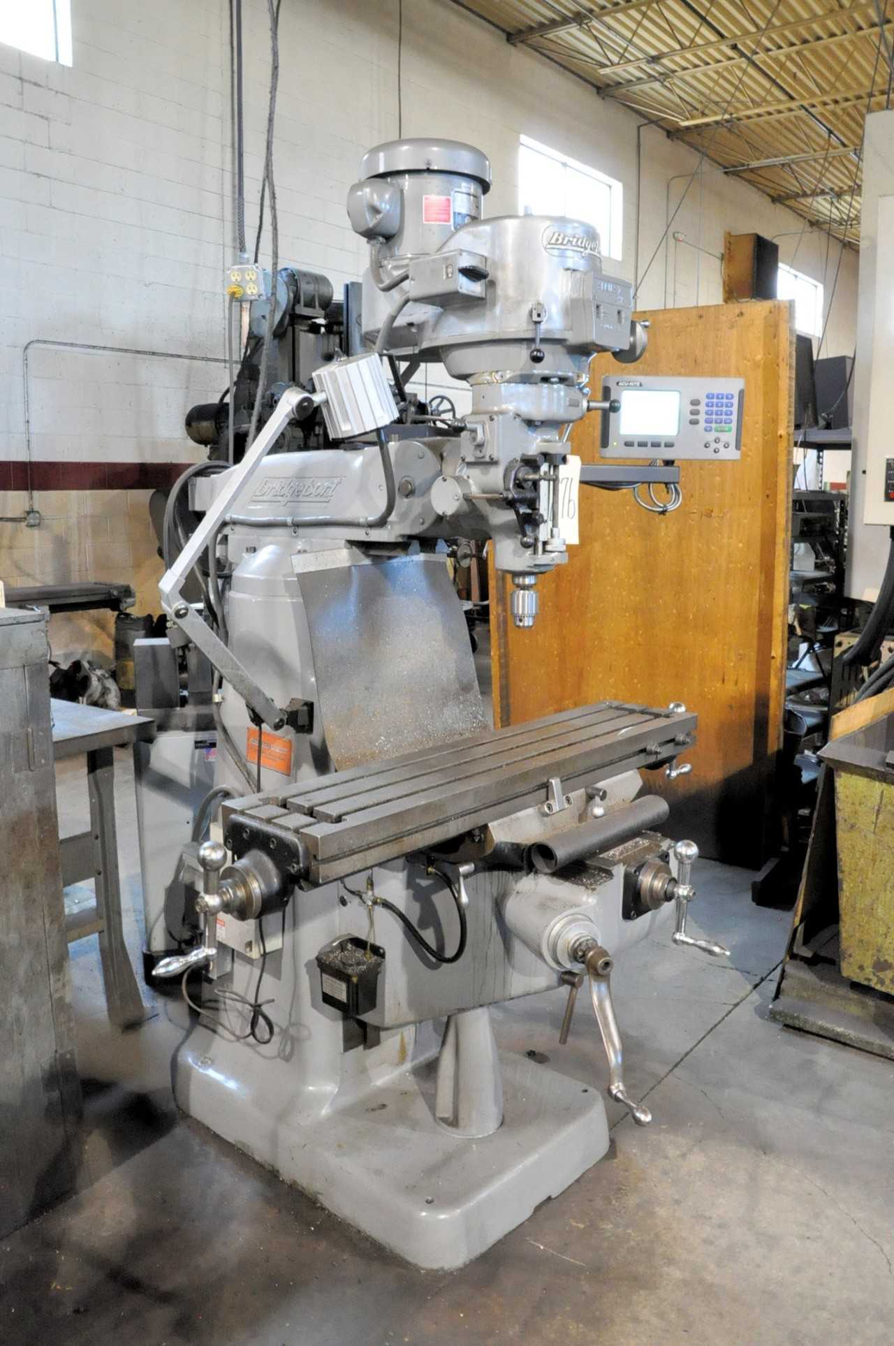 Bridgeport Vertical Mill - VERTICAL MILLING MACHINES