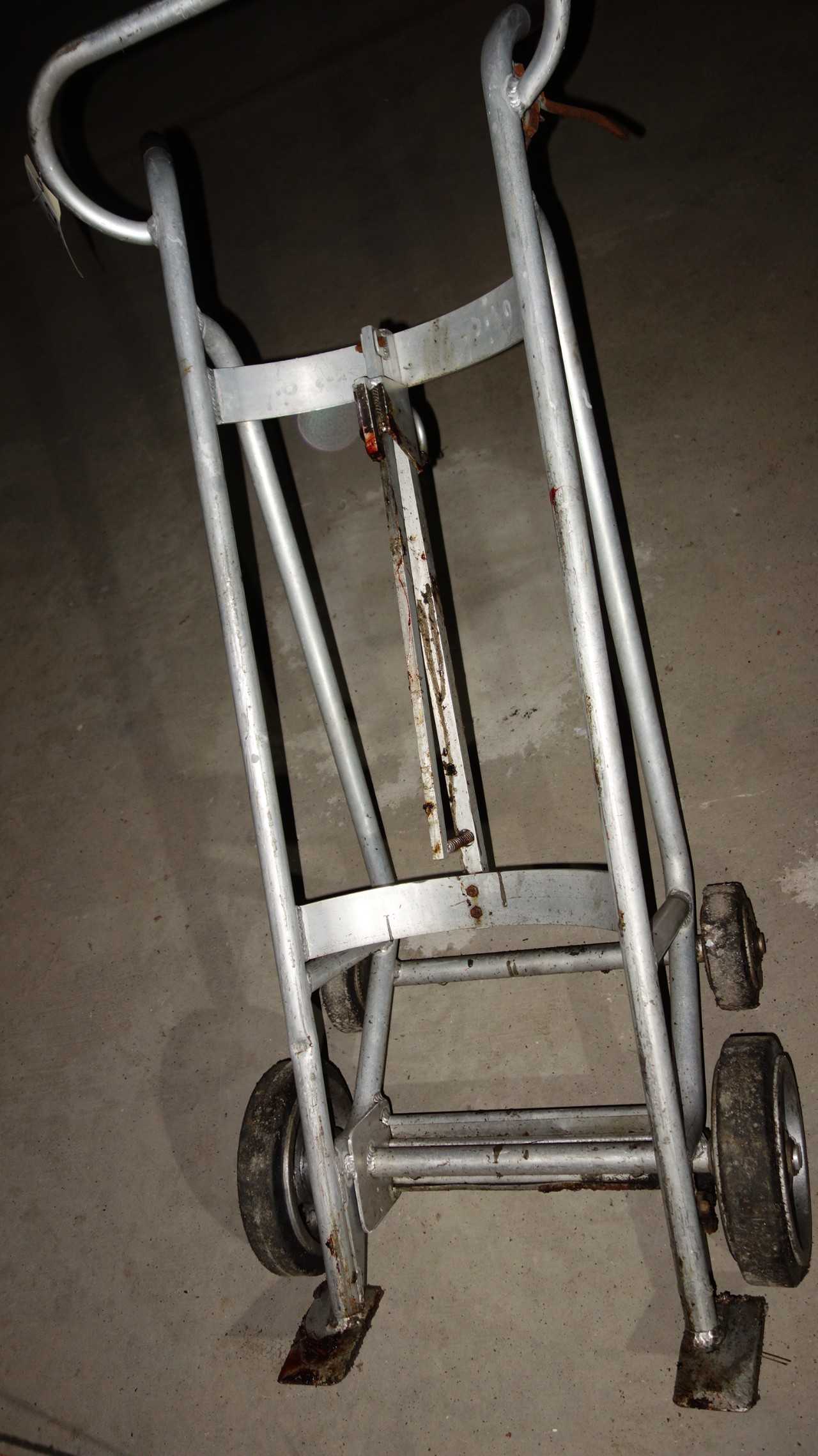 STEEL BARREL MOVING DOLLY - ELECTRIC POWER TOOLS