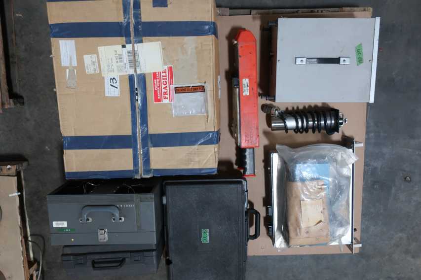3 PALLETS OF ASSORTED TESTING EQUIPMENT - METAL INSPECTION EQUIPMENT