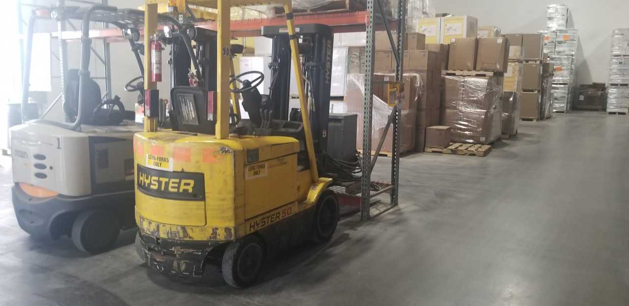 1998 Hyster E50XM sitdown counterbalance, Oklahoma City, OK - FORKLIFTS 1998 Hyster E50XM sitdown counterbalance, Oklahoma City, OK - FORKLIFTS