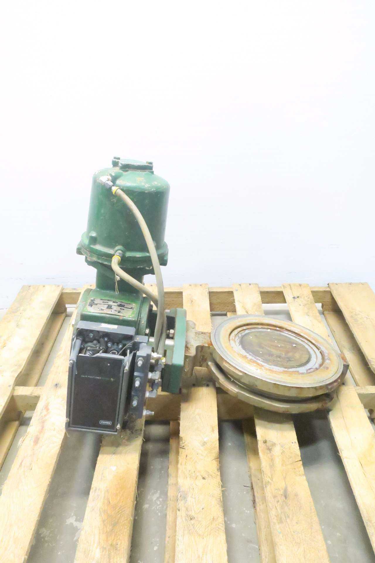 FISHER E-DISC PNEUMATIC 1061 150 STAINLESS WAFER 3610JP 10IN CONTROL VALVE - CONTROL VALVE FISHER E-DISC PNEUMATIC 1061 150 STAINLESS WAFER 3610JP 10IN CONTROL VALVE - CONTROL VALVE