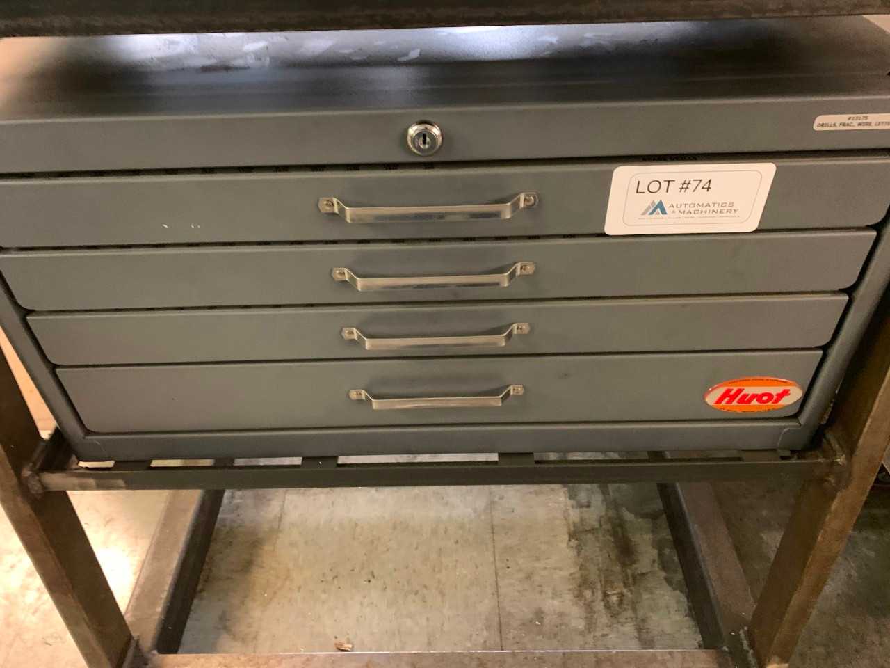 Drill Index Cabinet w/key - ELECTRIC POWER TOOLS