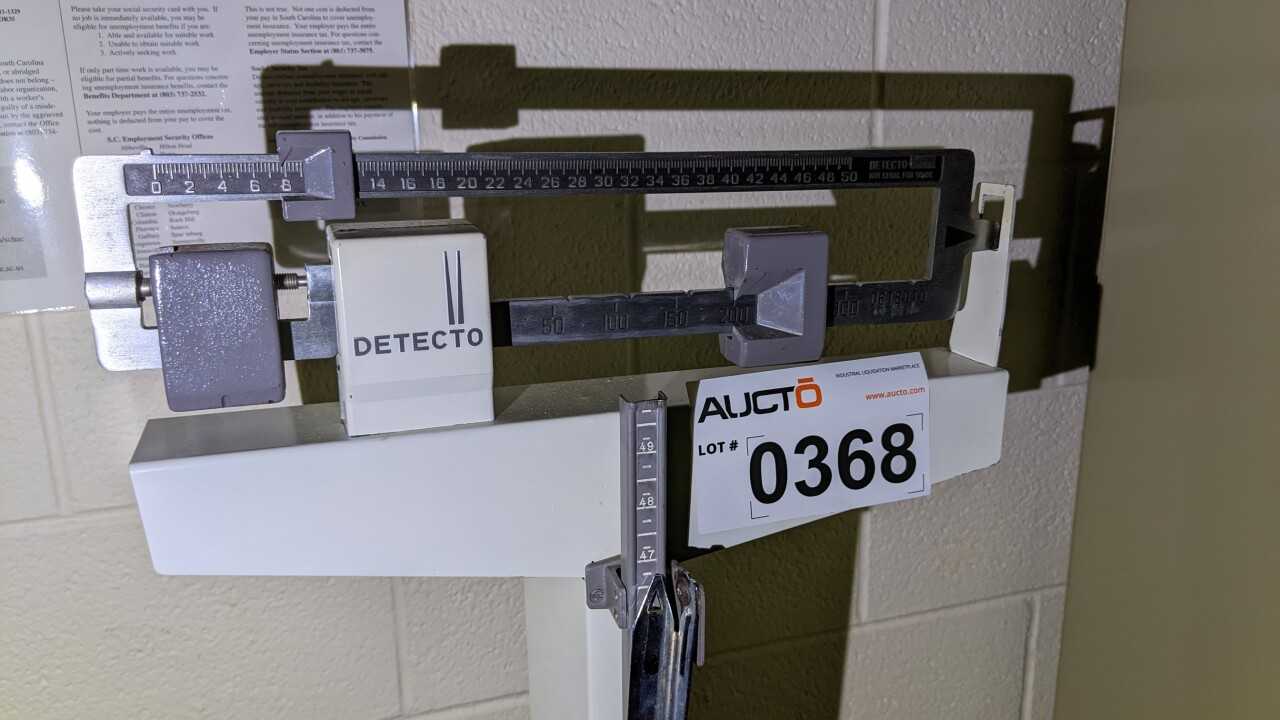 DETECTO WEIGHT SCALE - SCALES