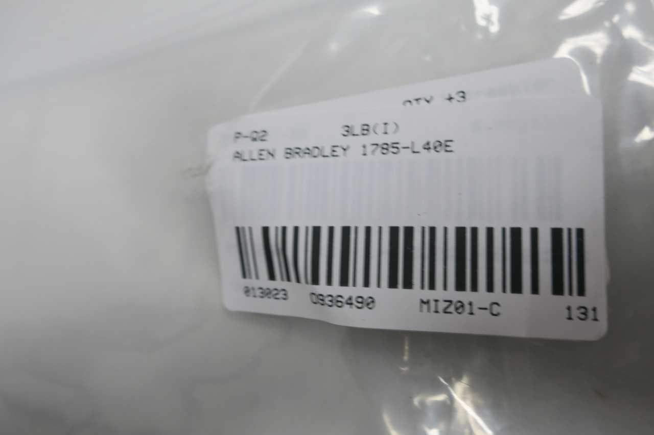 ALLEN BRADLEY 1785-L40E PROCESSOR MODULE - AUTOMATION & CONTROLS