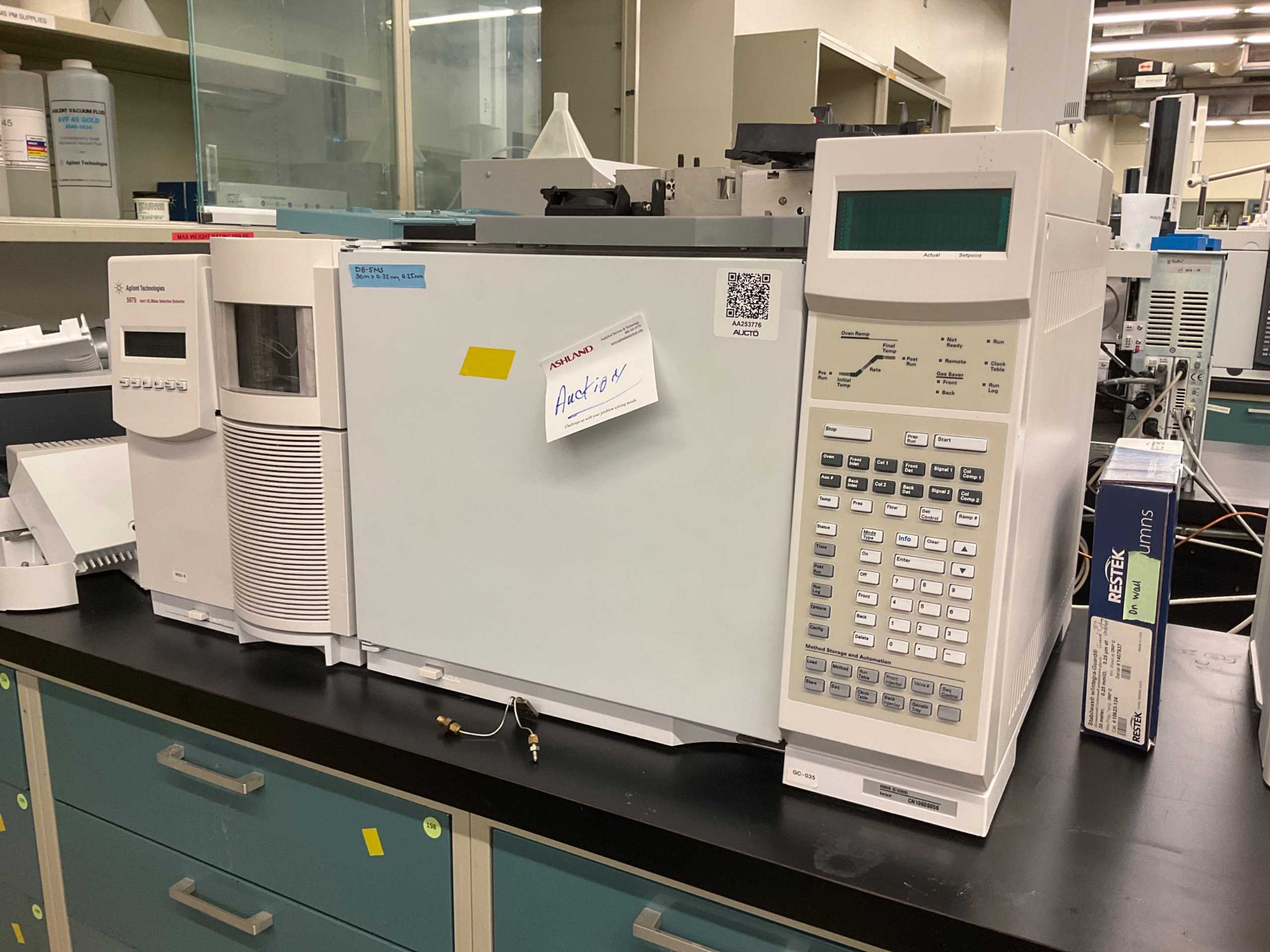 AGILENT TECHNOLOGIES MASS SELECTIVE DETECTOR SYSTEM