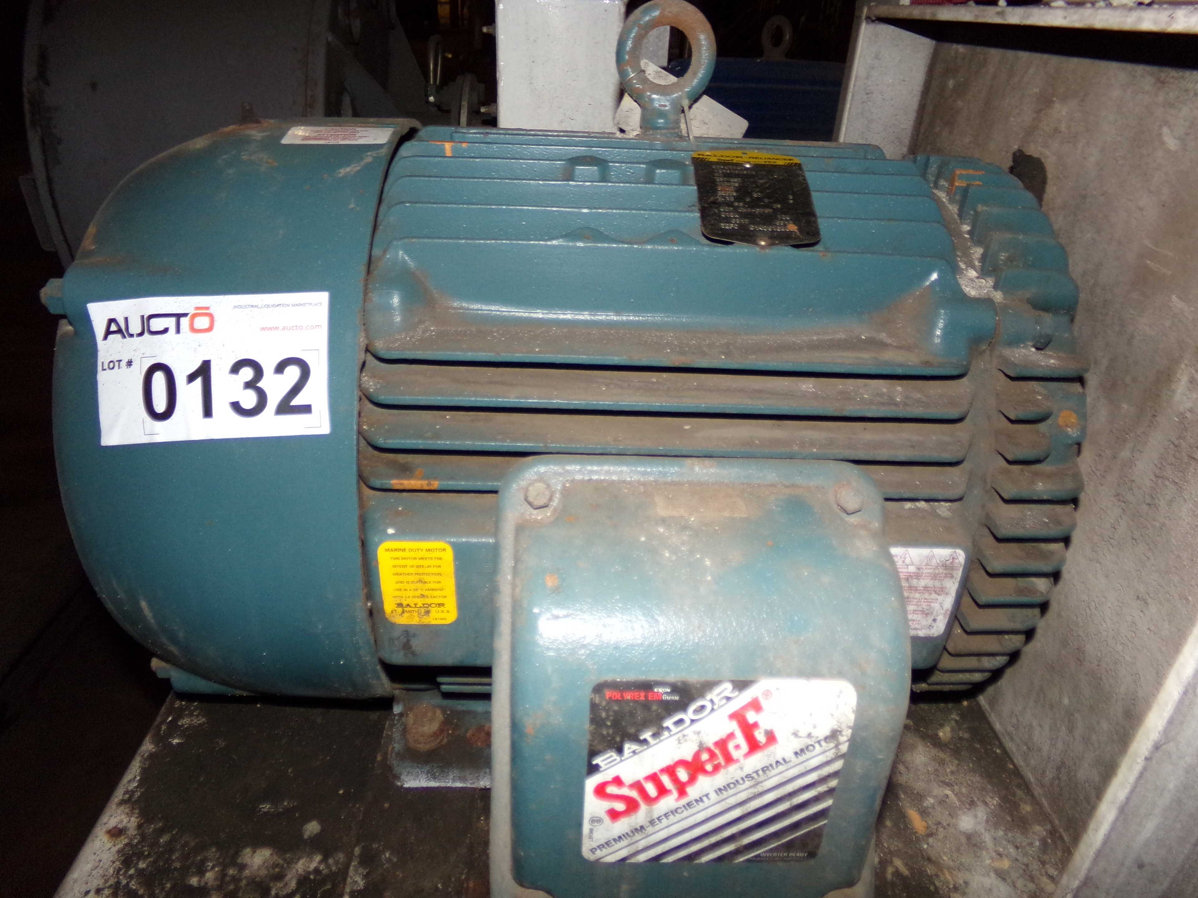 2012 BALDOR 12E913X911 ELECTRIC MOTOR - ELECTRIC MOTORS