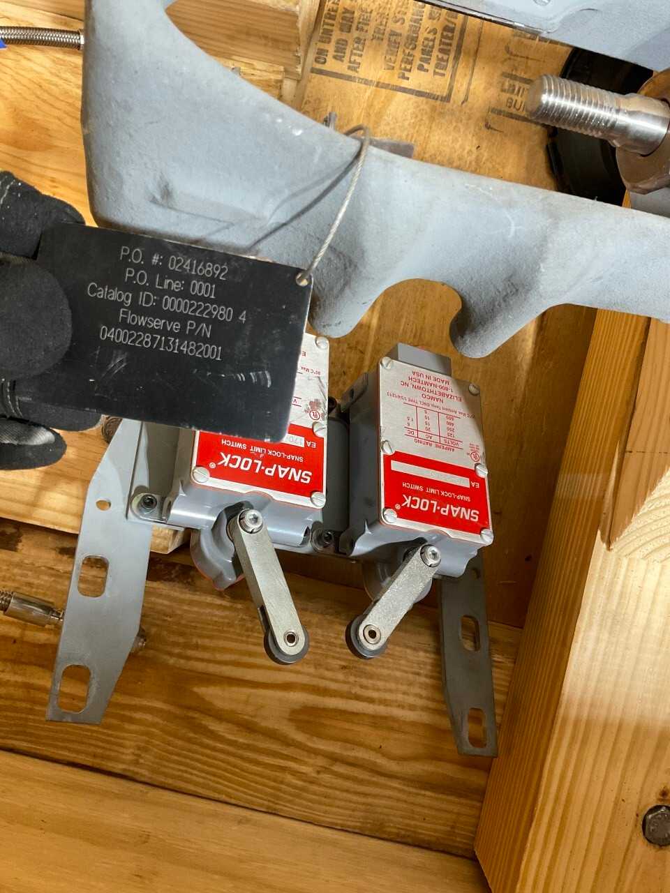 Flowserve Valve:4"150lb Flange Actuator - INDUSTRIAL PARTS