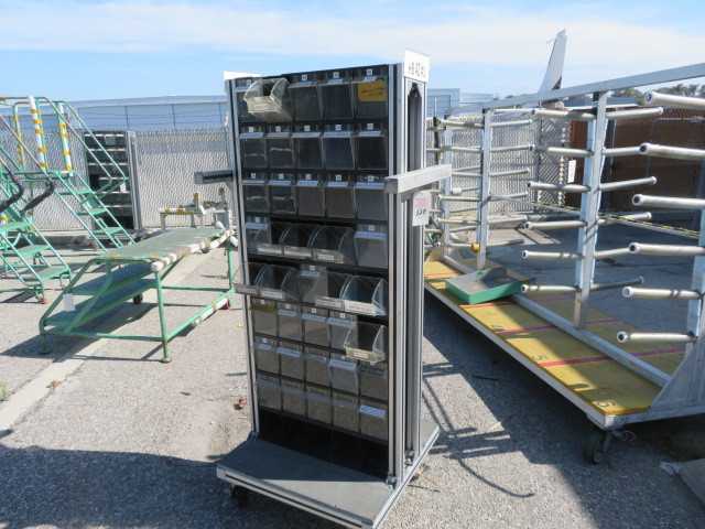 Aluminum Parts Storage Racks on Wheels - MISCELLANEOUS
