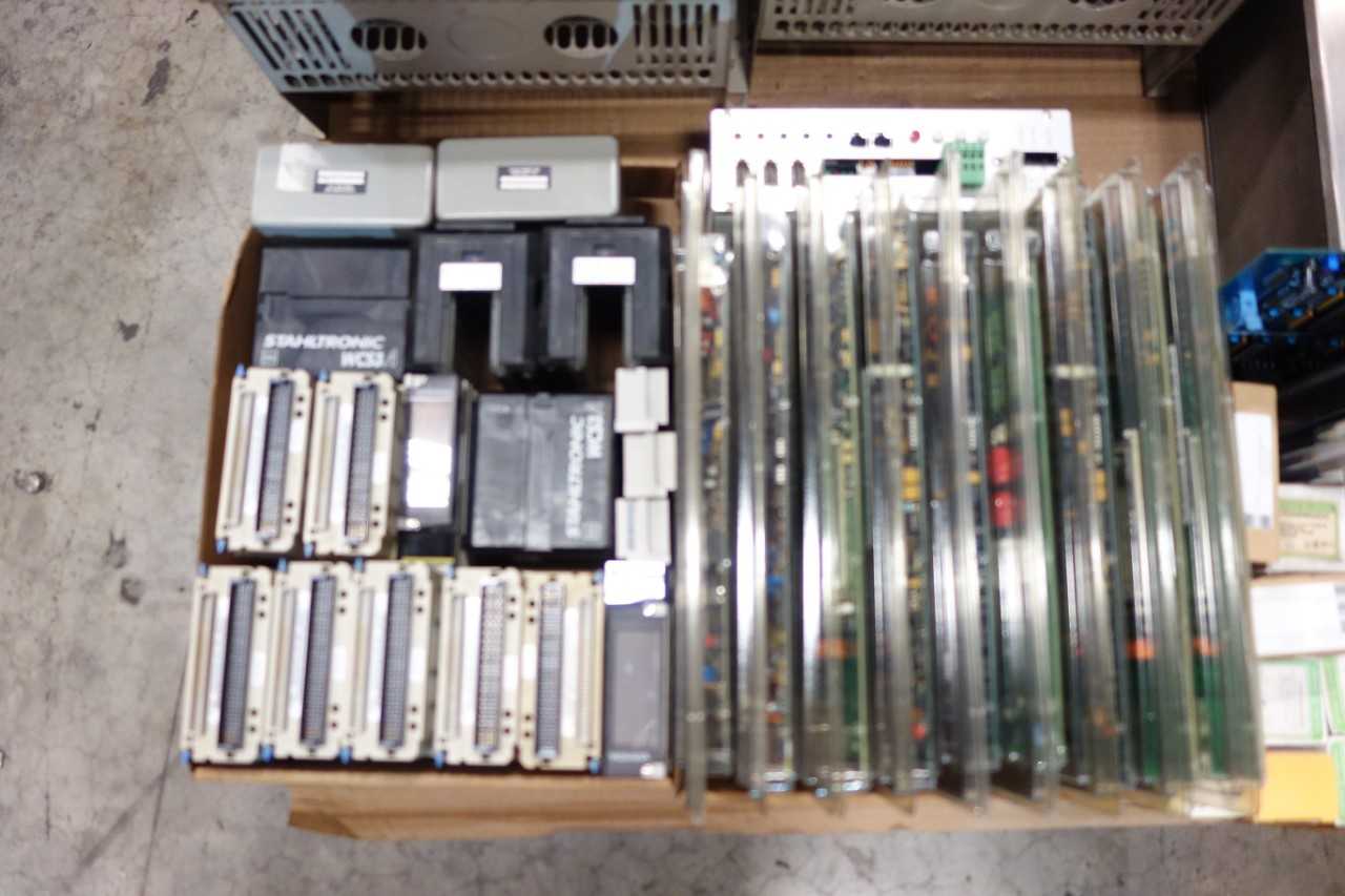 3 PALLETS OF ASSORTED AUTOMATION - INDUSTRIAL PARTS