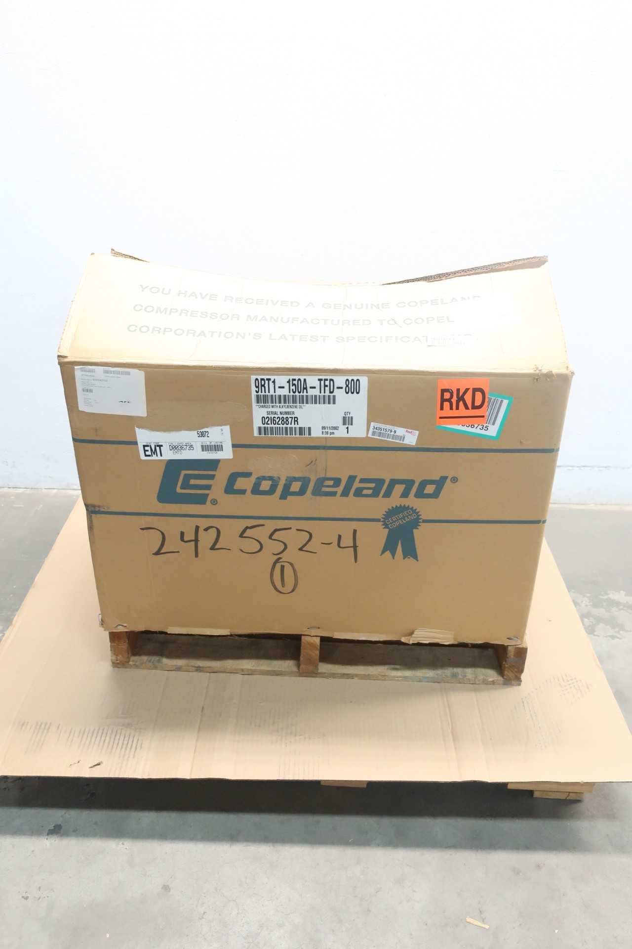 COPELAND 9RT1-150A-TFD-800 SEMI-HERMETIC AIR COMPRESSOR - AIR COMPRESSORS
