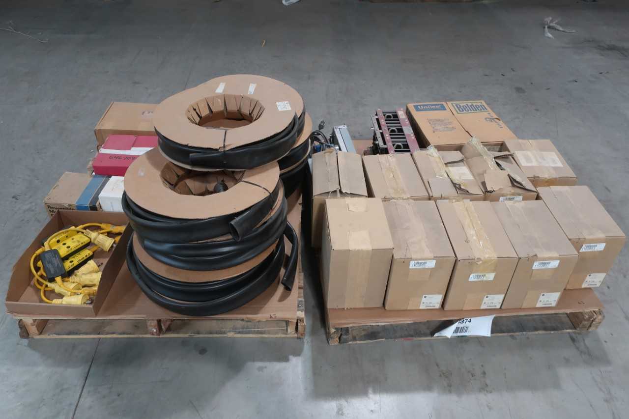 2 PALLETS OF ASSORTED ELECTRICAL MRO - INDUSTRIAL PARTS
