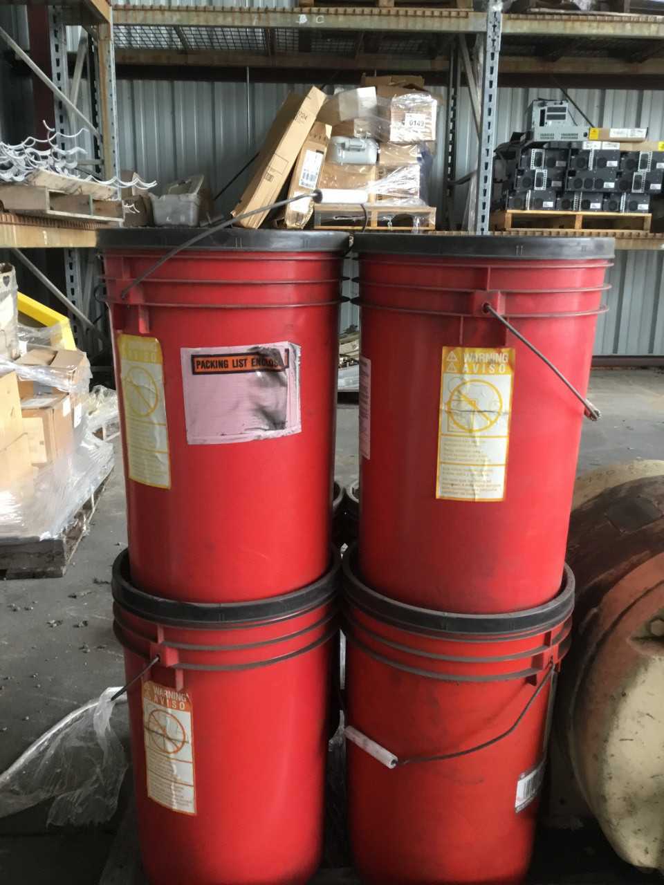 Six Barrels of PSF Thermoplastic Powder Coatings - MISCELLANEOUS