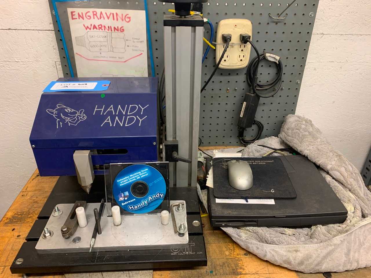 Handy Andy Parts Engraver - PROCESS EQUIPMENT