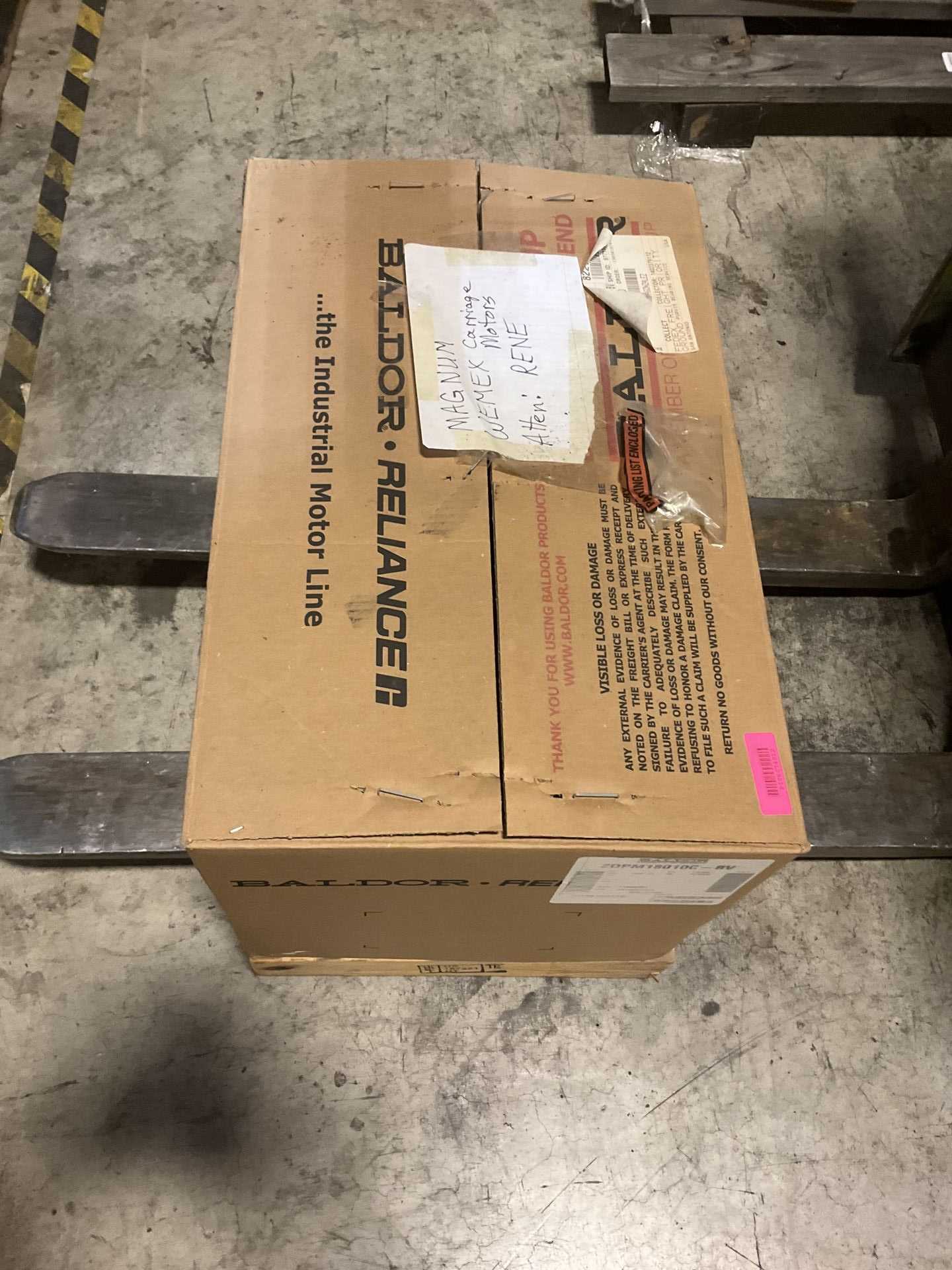 BALDOR RELIANCE ZDPM18010C-BV ELECTRIC MOTOR - ELECTRIC MOTORS