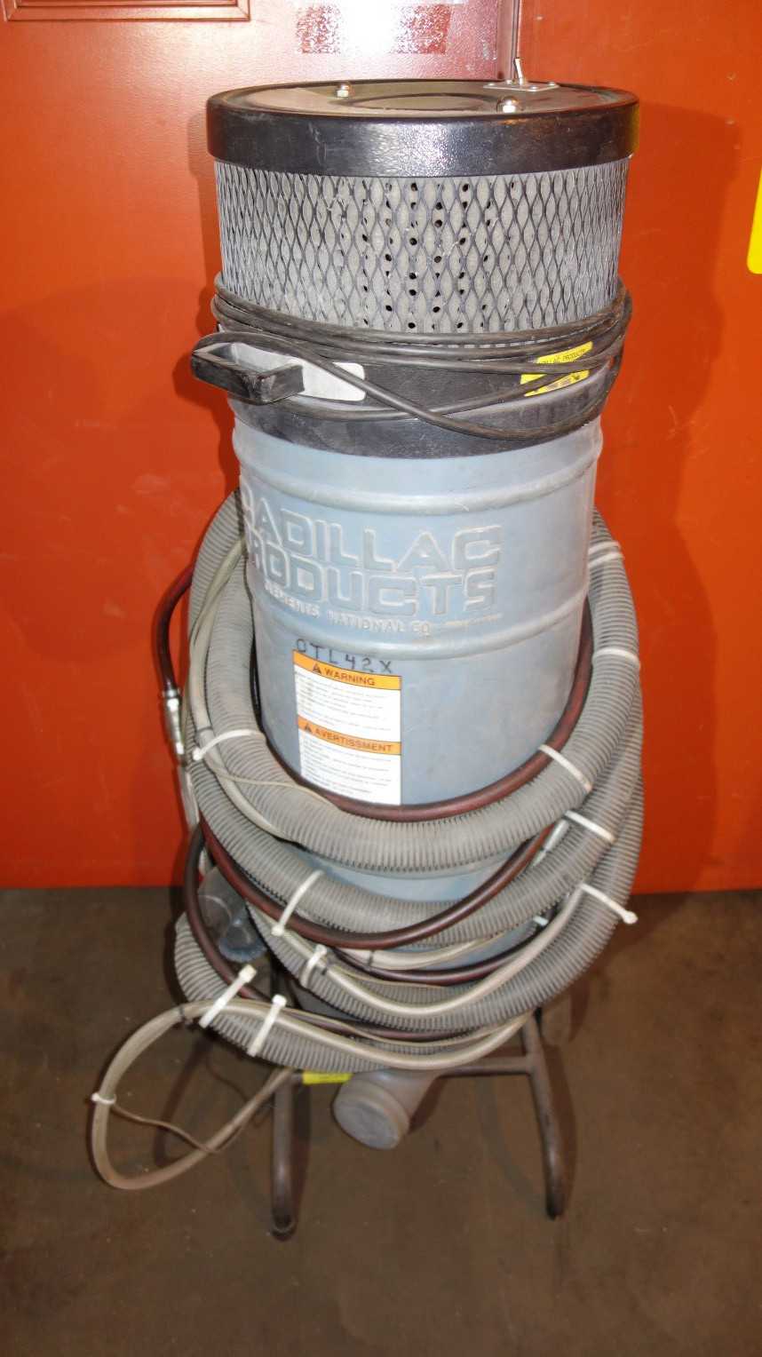 CADILLAC PRODUCTS QUIK-BLAST VACUUM SANDBLASTER 5-15CFM - MACHINING ACCESSORIES & TOOLING