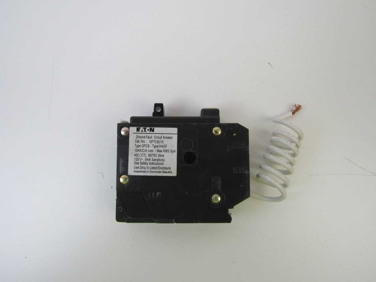Quantity of 5x GFTCB115 MCB/Residential Circuit Breakers - CIRCUIT BREAKERS