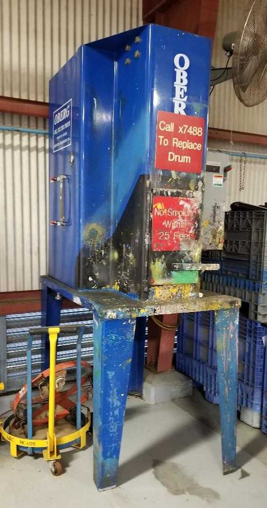 Oberg International Inc. Oil Filter Press (P-300) - PROCESS EQUIPMENT Oberg International Inc. Oil Filter Press (P-300) - PROCESS EQUIPMENT