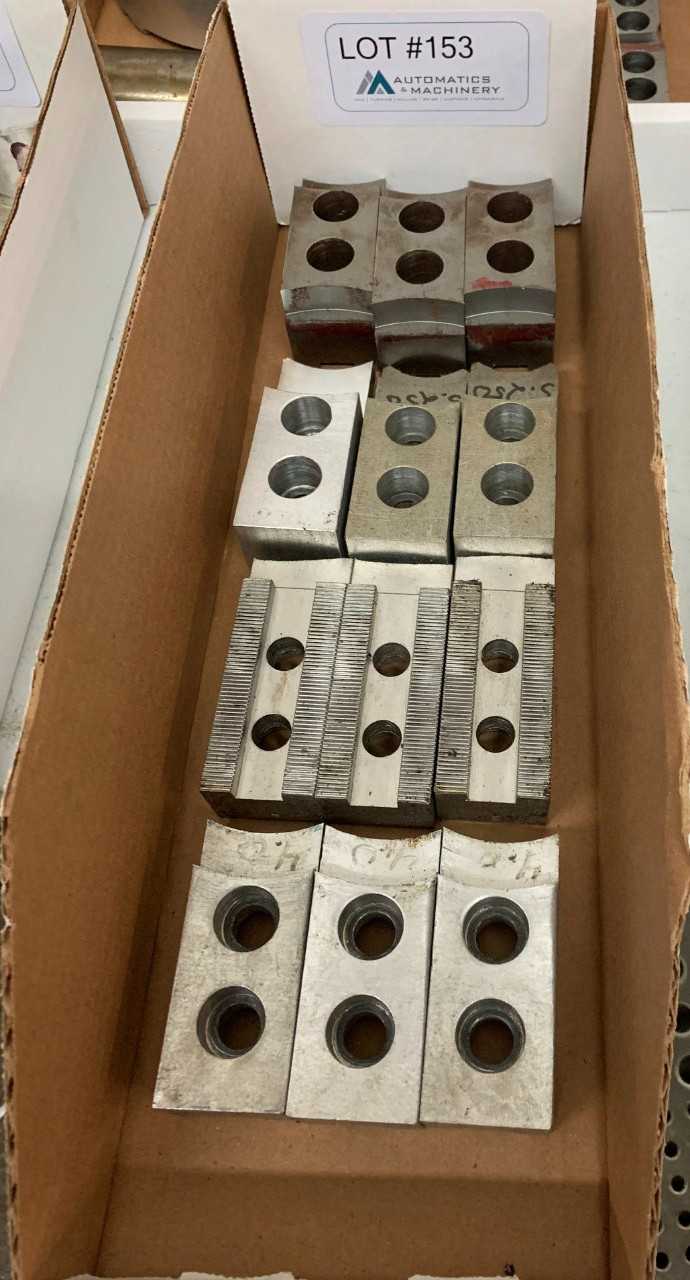 Assorted Lathe Soft Jaws - ELECTRIC POWER TOOLS