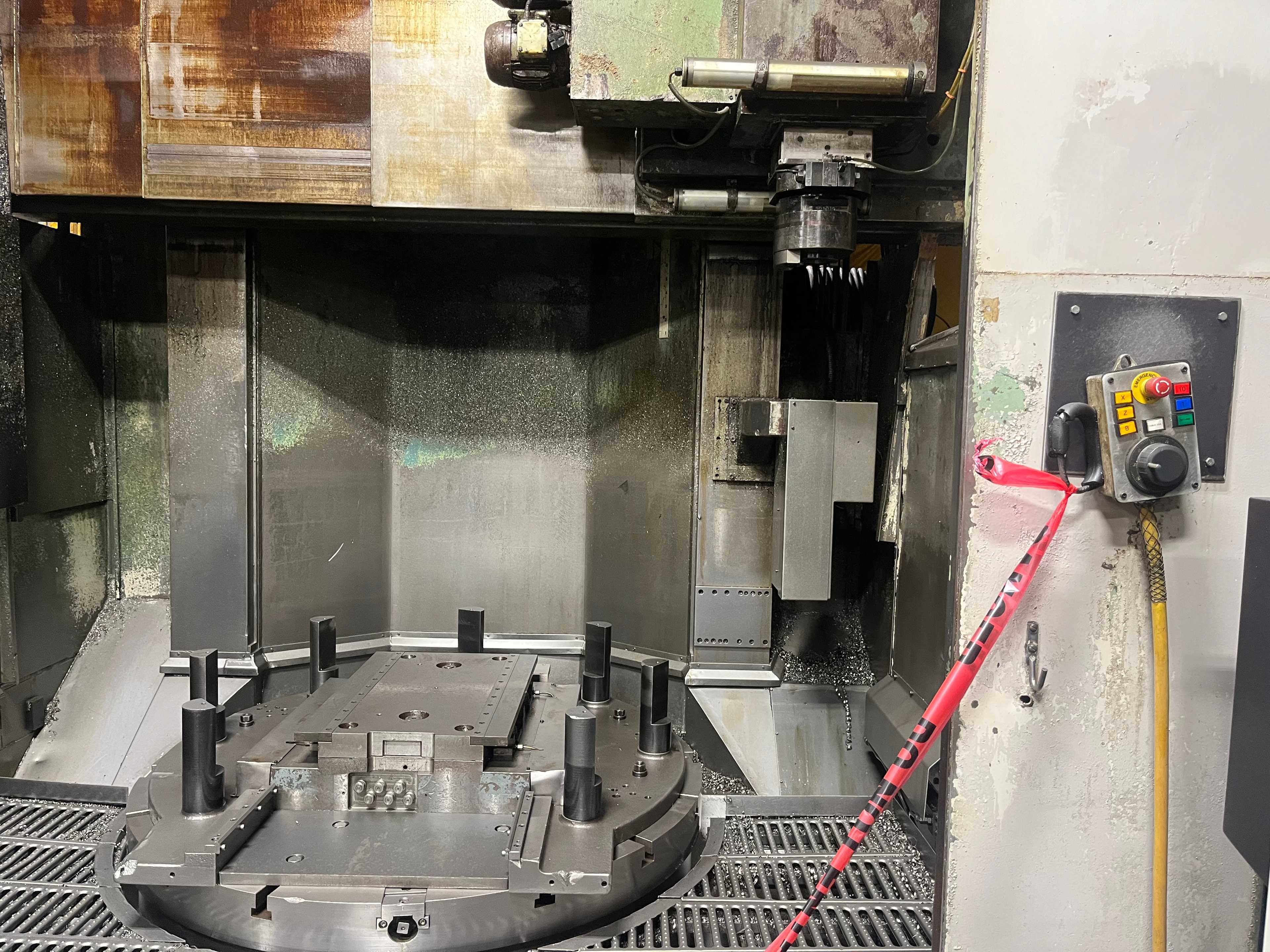 1993 Schiess Vertimaster 20 DSC 160 Vertical Turning Machine w/Fanuc 15TB Control w/Live Spindle - AUTOMATION & CONTROLS