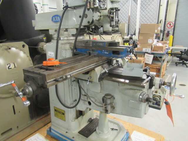 Vertical Milling Machine (2490644) Charleston - MILLING MACHINES