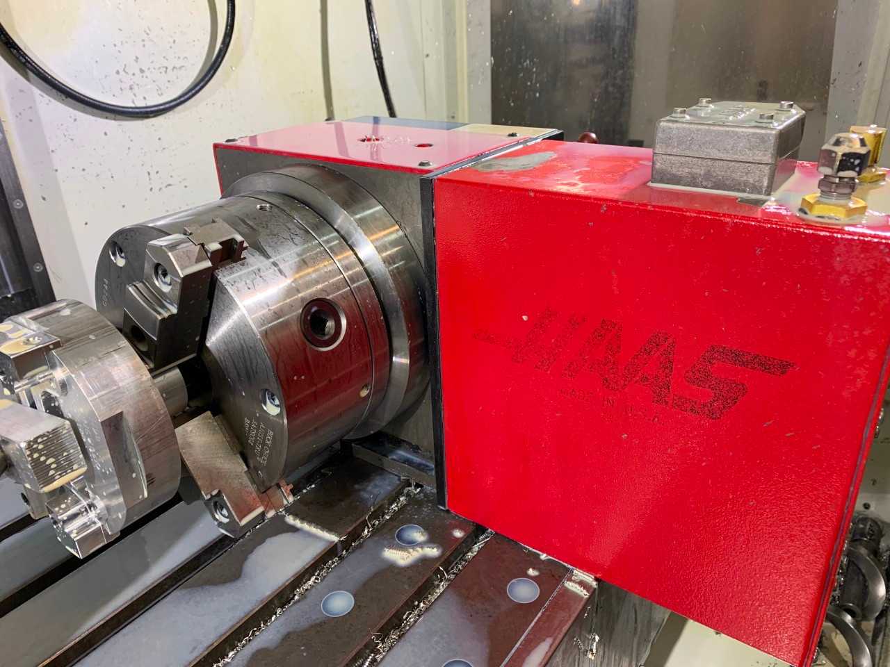 Haas A6 4th Axis Rotary Table W/ Brushless Convertion - MACHINING ACCESSORIES & TOOLING