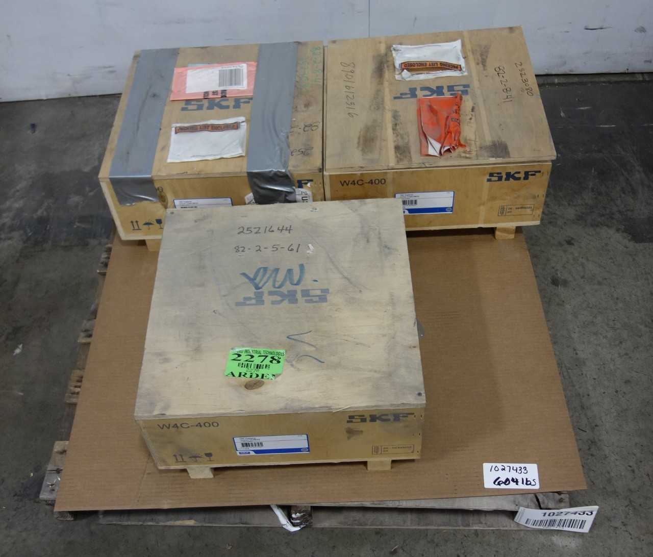 LOT OF 3 SKF BEARINGS - BEARINGS