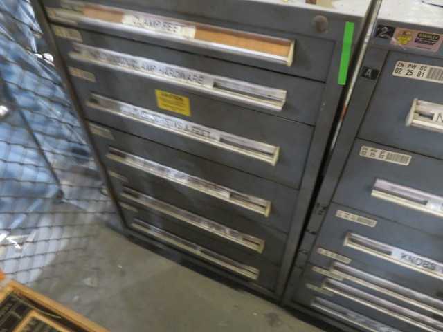 6 Drawer Stanley Vidmar and contents - MISCELLANEOUS