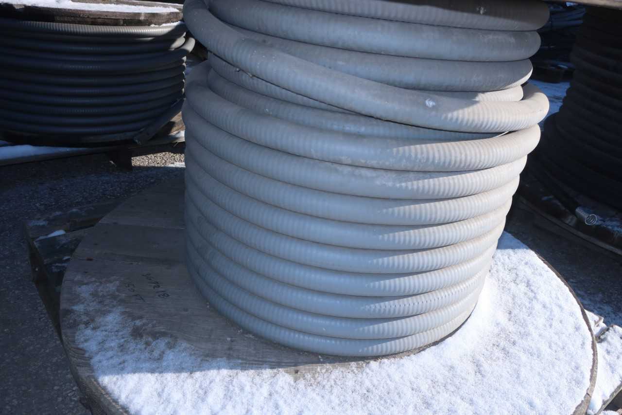 3 SPOOLS OF ASSORTED INSULATED CABLE-WIRE - ELECTRICAL COMPONENTS