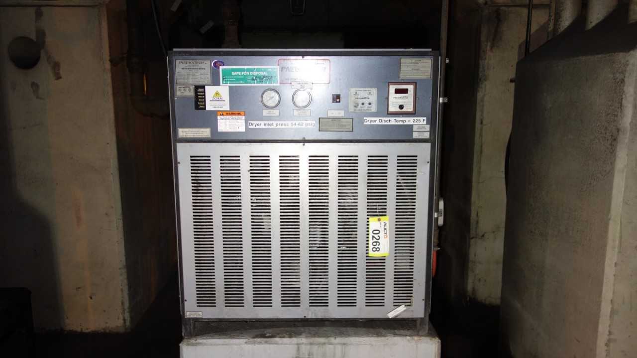 PNEUMATECH AD-500 500 SCFM REFRIGERATED AIR DRYER - AIR DRYERS