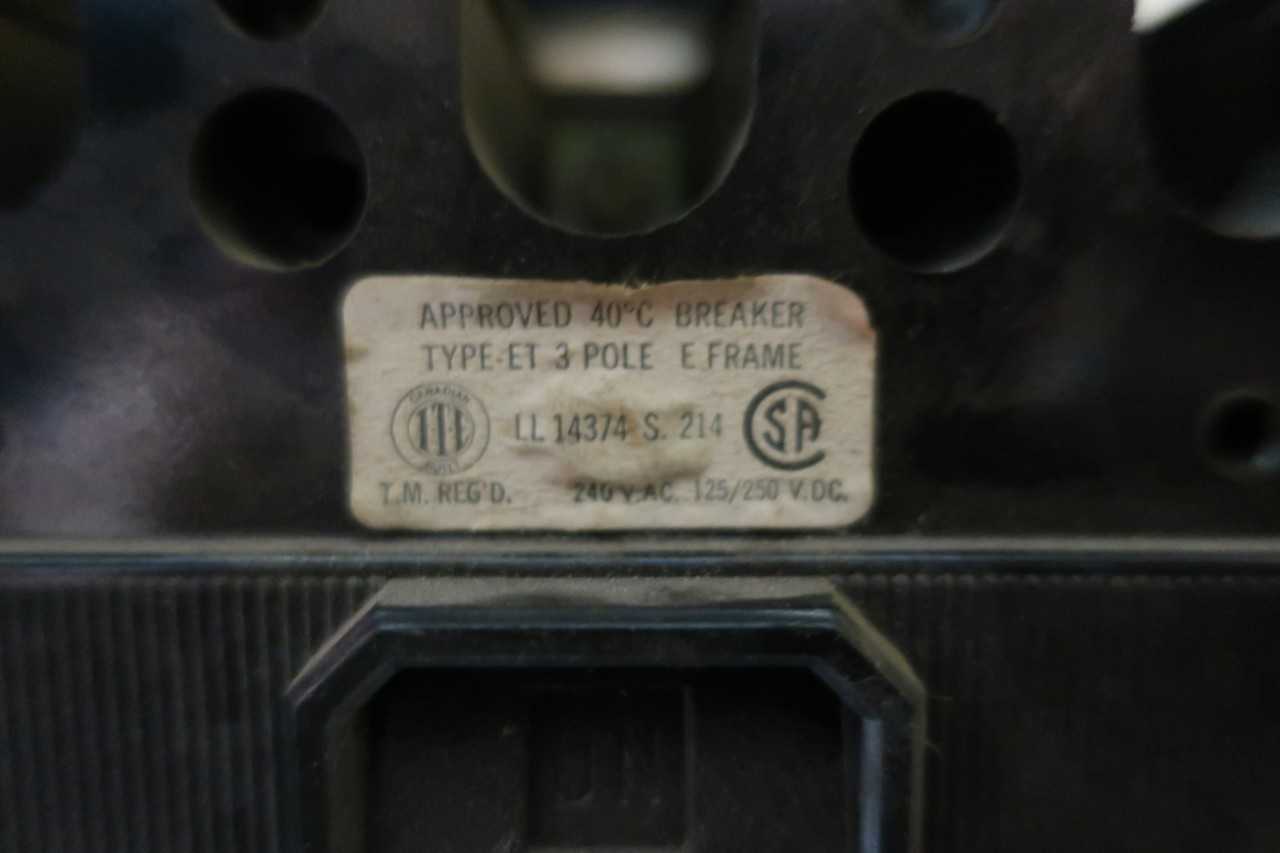 LOT OF ASSORTED 3P CIRCUIT BREAKERS - CIRCUIT BREAKERS