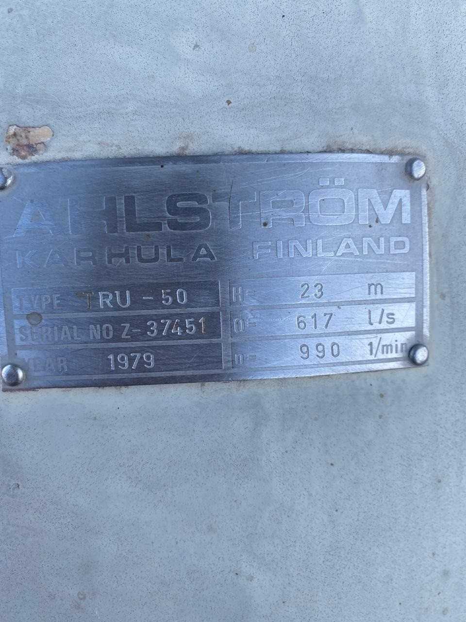 20 IN AHLSTROM PUMP SS - PUMPS