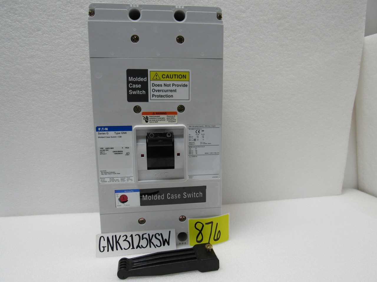 Eaton Circuit breaker - CIRCUIT BREAKERS