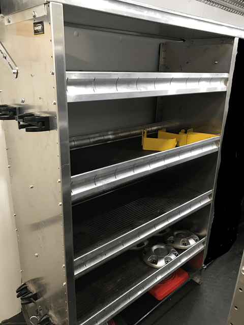 Ranger Design Desk, Cabinet, Shelf & Bin for Ford Transit - TOOL STORAGE