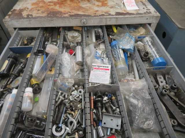 9 Drawer Stanley Vidmar and contents - MISCELLANEOUS