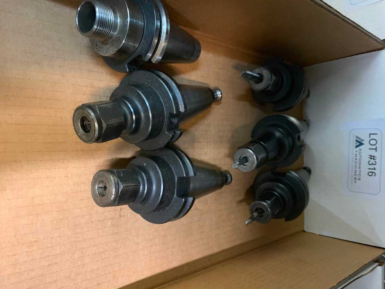 Cat-40 Tool Holders Qty 6 - ELECTRIC POWER TOOLS