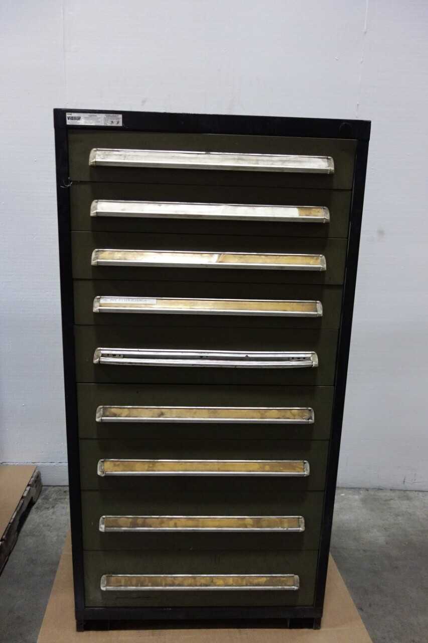 LOT OF 2 ASSORTED DRAWER SUPPLY CABINETS - TOOL STORAGE