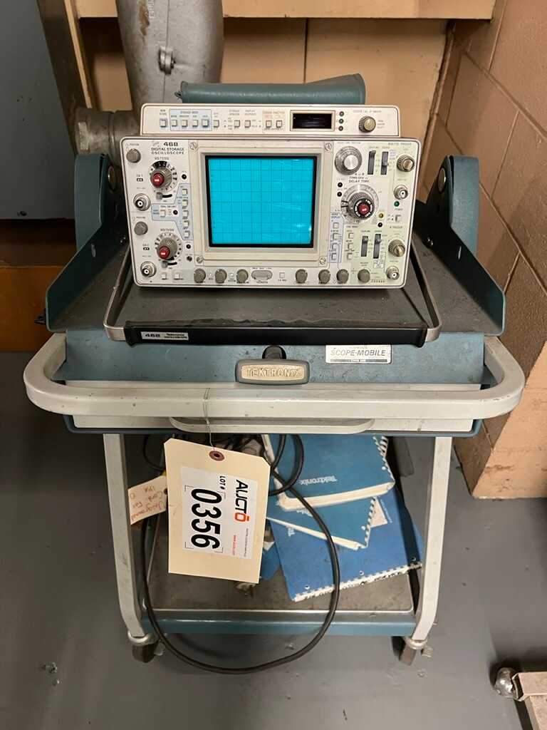 Tektronix 468 oscilloscope - METAL INSPECTION EQUIPMENT