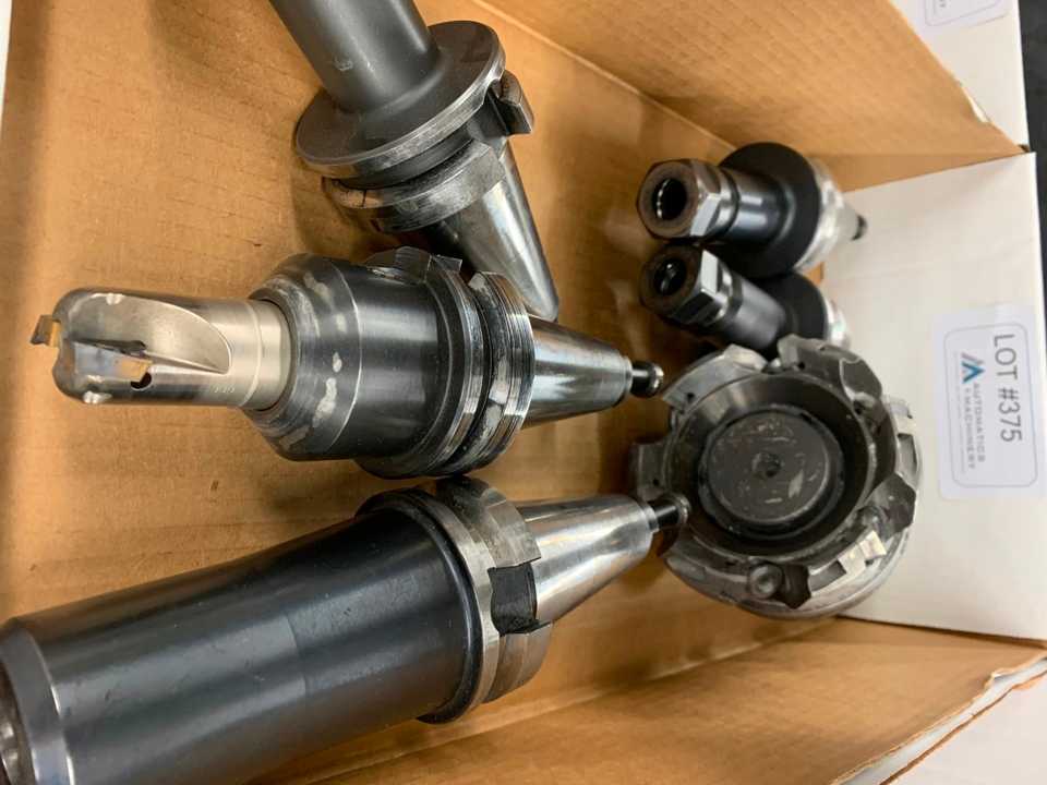 (6) BT 40 Toolholders - ELECTRIC POWER TOOLS