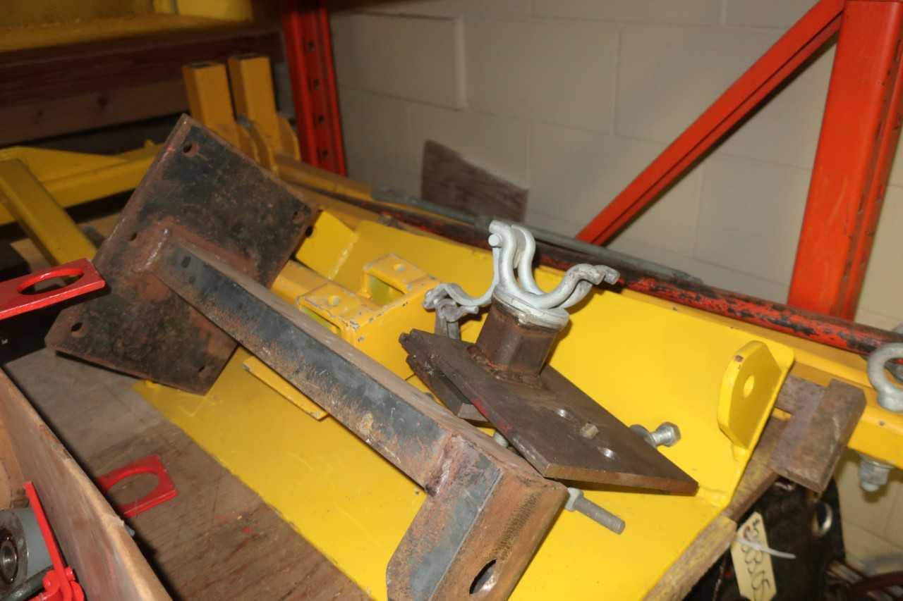 ASSORTED LOT OF WINCH BRACKET REPLACEMENT PARTS - ELECTRIC POWER TOOLS