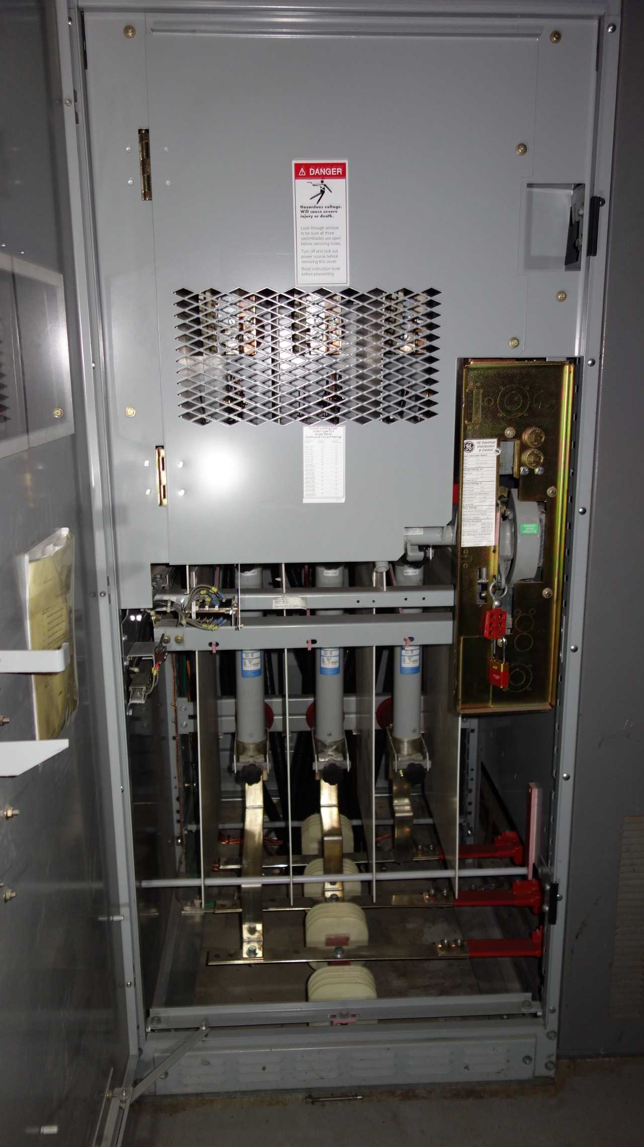 GE 15KV 600A LOAD INTERRUPTER SWITCH MVS - ELECTRICAL COMPONENTS