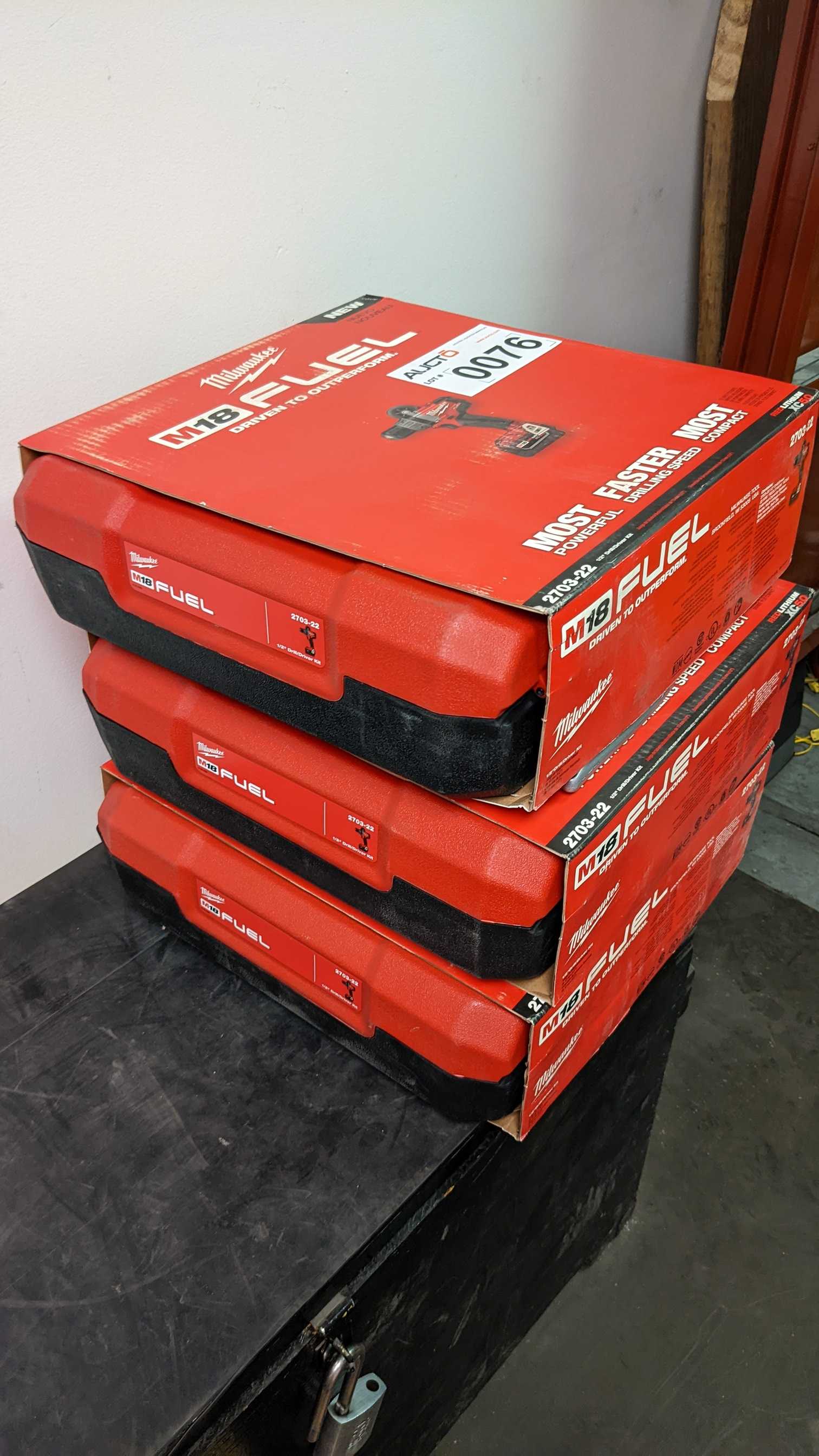 1/2" DRILL/DRIVER KIT (Quantity of 3) - ELECTRIC POWER TOOLS