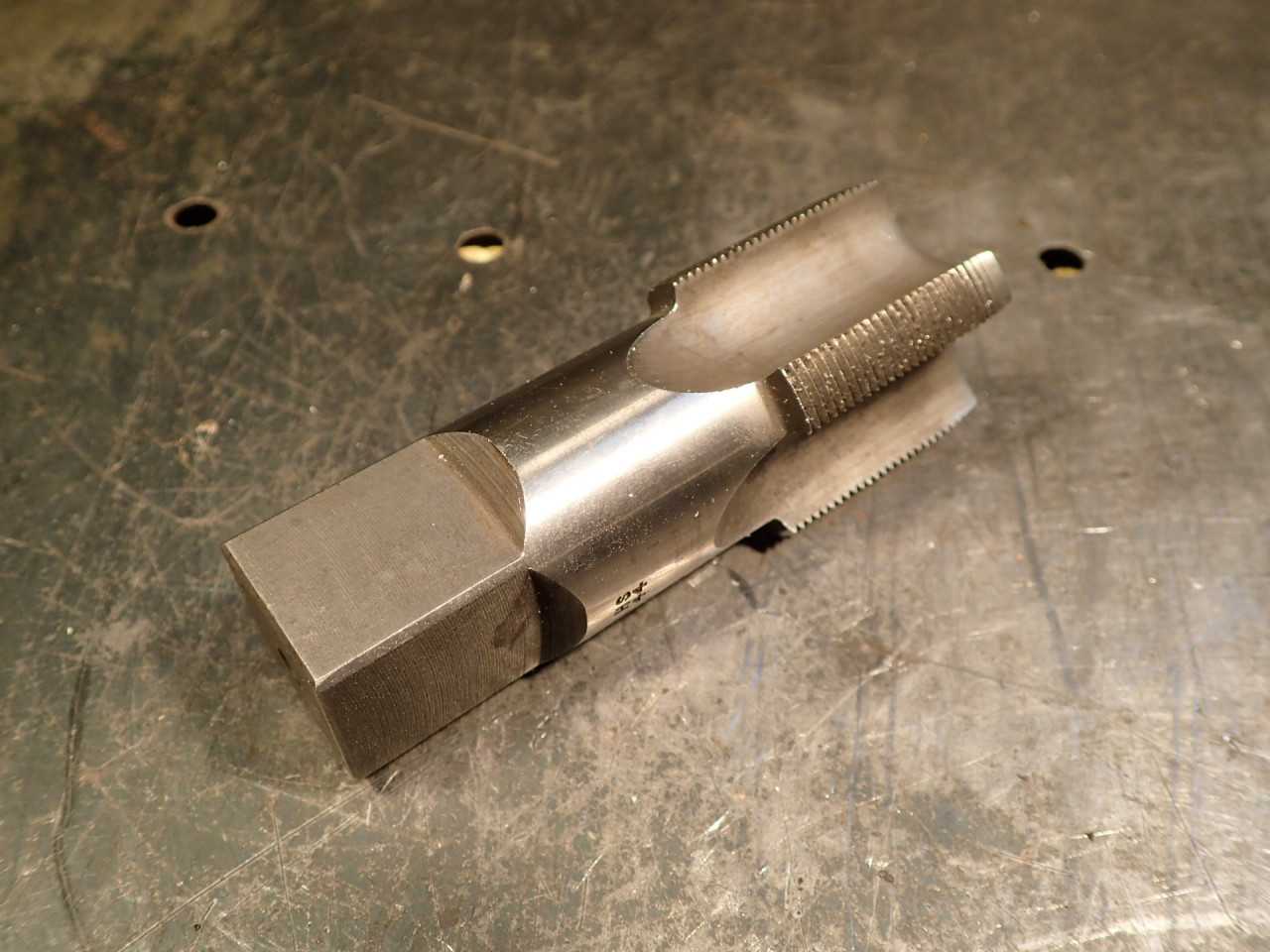 Bay State 1-1/2" 1.5" -18 TPI NS Hand Thread Tap 4-Flute 1.5" Long Flutes 4" OAL - MACHINING ACCESSORIES & TOOLING